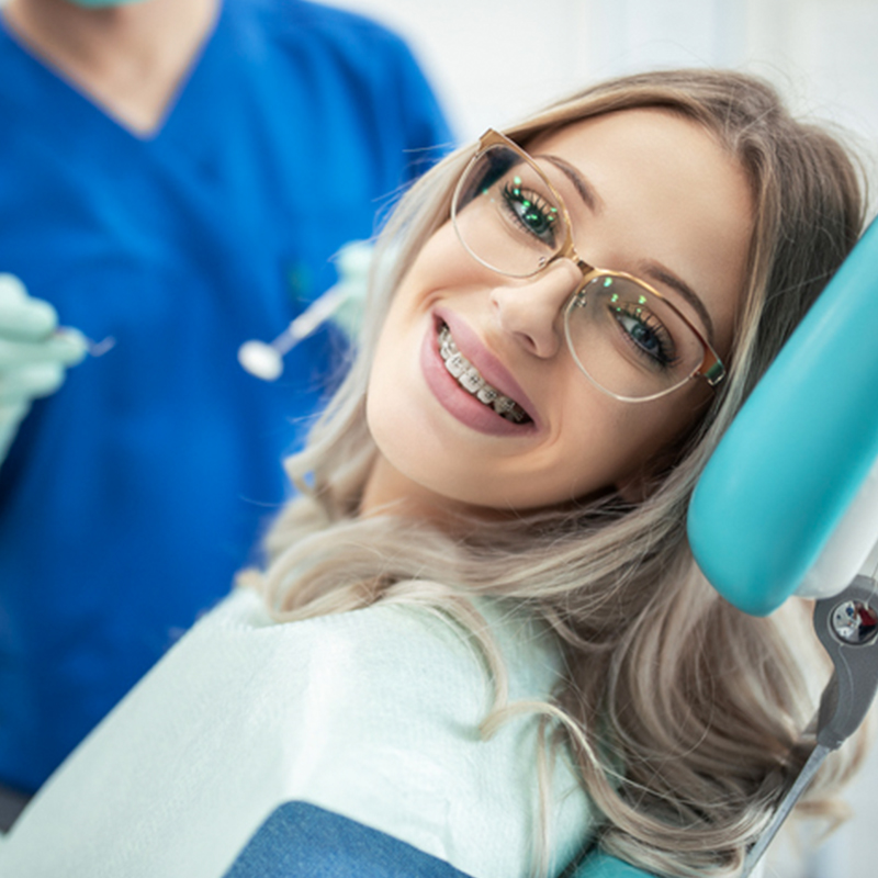 dental braces mascot